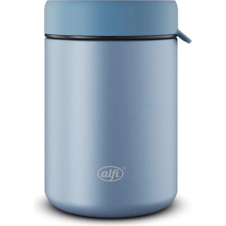 Alfi Thermobehälter ISO FOOD MUG, Thermobehälter für Essen, spülmaschinenfest, Edelstahl, Kunststoff, Silikon, (1-tlg), 0,35l, 5h heiß & 10h kalt, dicht & auslaufsicher, mit Göffel – Bild 5