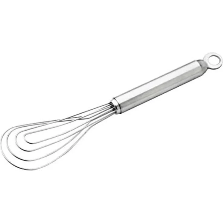 Weis 13720 Edelstahl Tellerbesen Schneebesen für Teller 22cm