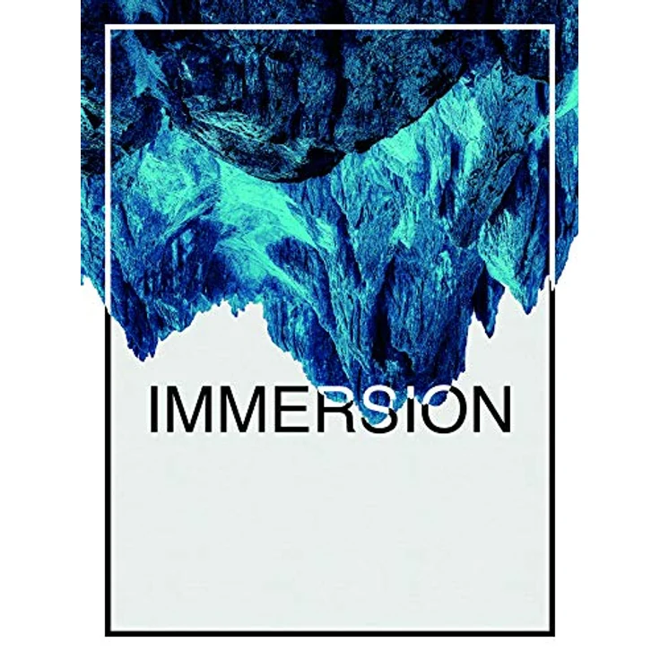 Komar Immersion Blue Wandbild, Kunstdruck ohne Rahmen, 30 x 40 cm, hochwertiger Druck auf Premium-Poster Fotopapier, made in Germany – Bild 1