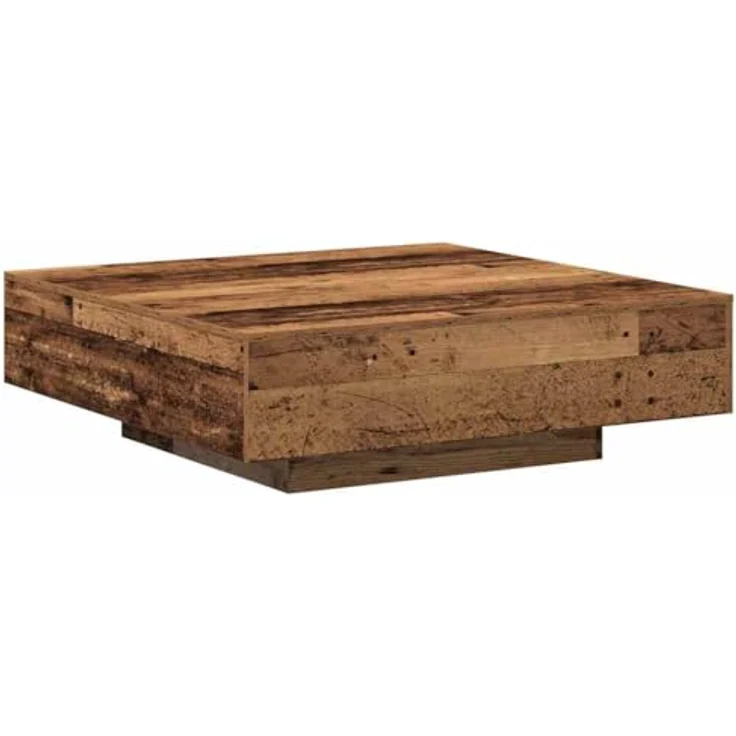 vidaXL Couchtisch Altholz 100 x 100 x 31 cm 863003 – Bild 2