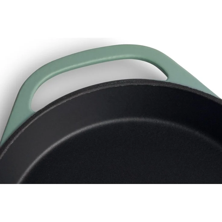 Springlane Grillpfanne SPRINGLANE Gusseisen Bratpfanne Mint, Ø24 cm - Emailliert, Gusseisen, Emailliert, Induktionskompatibel – Bild 2
