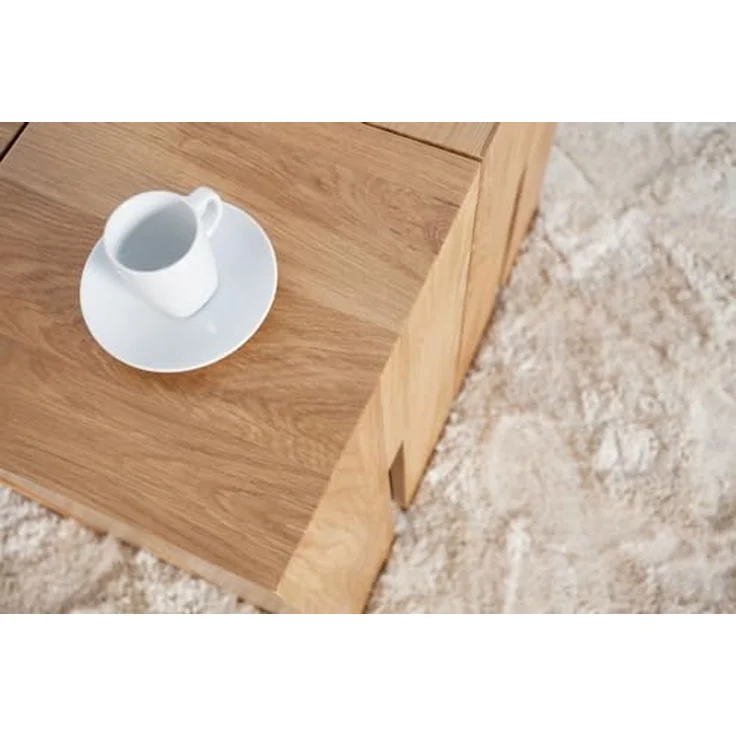 riess-ambiente Beistelltisch CASTLE 30cm natur (Einzelartikel, 1-St), Wohnzimmer · Massivholz · Wildeiche · geölt · Nachttisch · Hocker – Bild 6