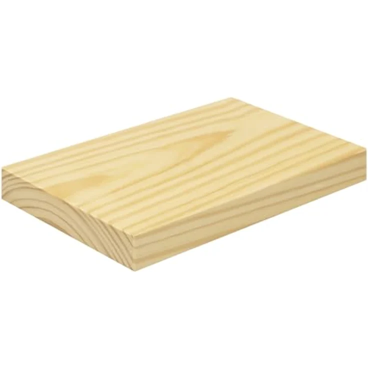 eSituro Wandregal Holz, Regal Wand, Hängeregal, Schweberegal, Regalbrett 30 x 19 x 3,5 cm, Wand Regal, für Küche Wohnzimmer Schlafzimmer, Wandboard mit unsichtbarer Halterung, Holzoptik – Bild 9