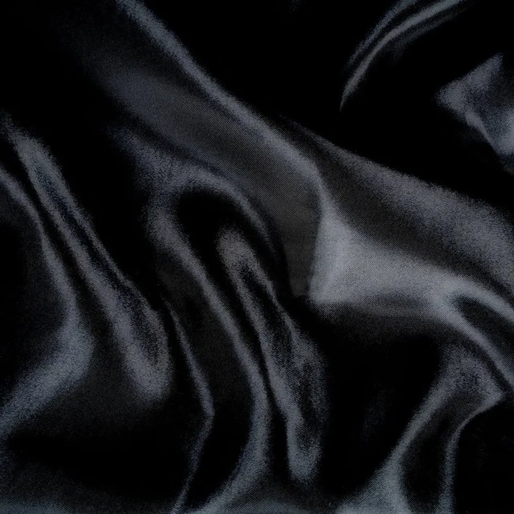 beties Kissenbezug Glanz Satin, (1 Stück), 40x60 cm schwarz – Bild 3