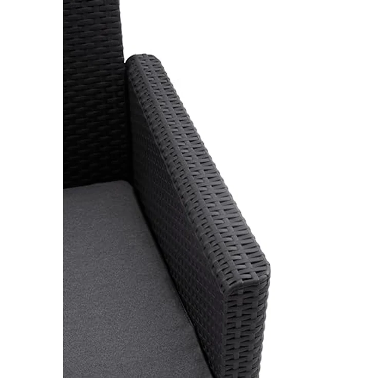 Keter Nora Gartenmöbel Lounge Set, inkl. Sitzkissen, grau, für 4 Personen, wahlweise 3er Sofa + Sessel oder 2x2-Sitzer Sofa und Tisch – Bild 13