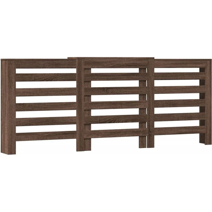 vidaXL Heizkörperverkleidung Eichen-Optik 205x21,5x83,5 cm 852723 – Bild 2