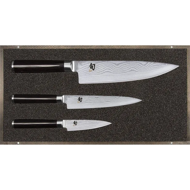 KAI Messer-Set DM-0700 + DM-0701 + DM-0706 Shun Classic Set DMS-300
