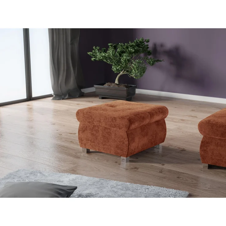 Polsterhocker Orkan Klein (Farbe: Clara 215 02) – Bild 2
