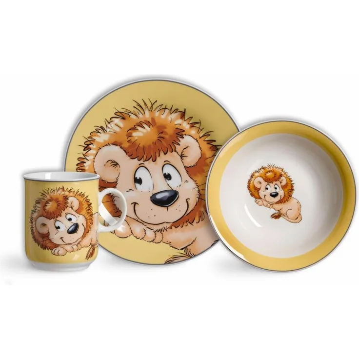 Ritzenhoff & Breker HAPPY ZOO Löwenkind Leo Kindergeschirr Set 3-teilig