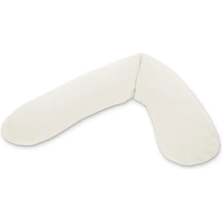 Theraline Ersatzbezug für Stillkissen Das Original, Feinstrick 190 cm, creme, Oeko-Tex Standard 100, waschbar – Bild 1