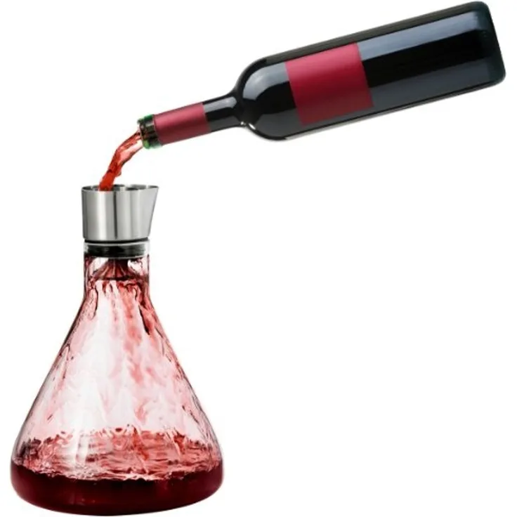 Blomus 63482 Dekantierkaraffe DeLitera, Edelstahl Matt