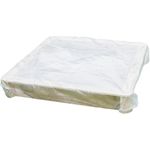 Happy People Schutzhülle für Sandkästen 120 x 120 x 20 cm, transparent