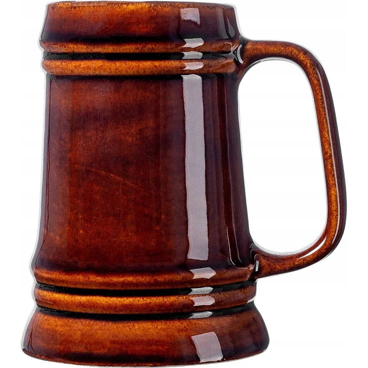 KADAX Bierkrug 500ml Steinzeugkrüge 4-tlg – Bild 6