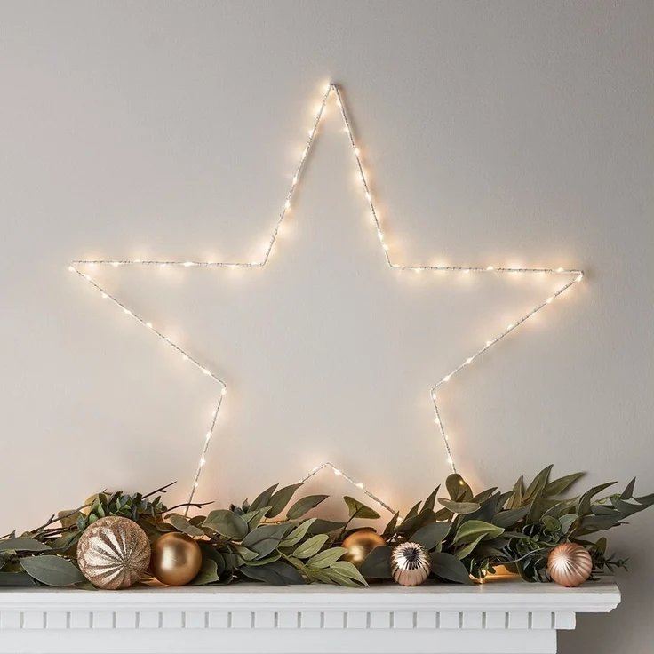 Lights4fun LED Stern 60cm Osby LED Stern, LED fest integriert – Bild 2