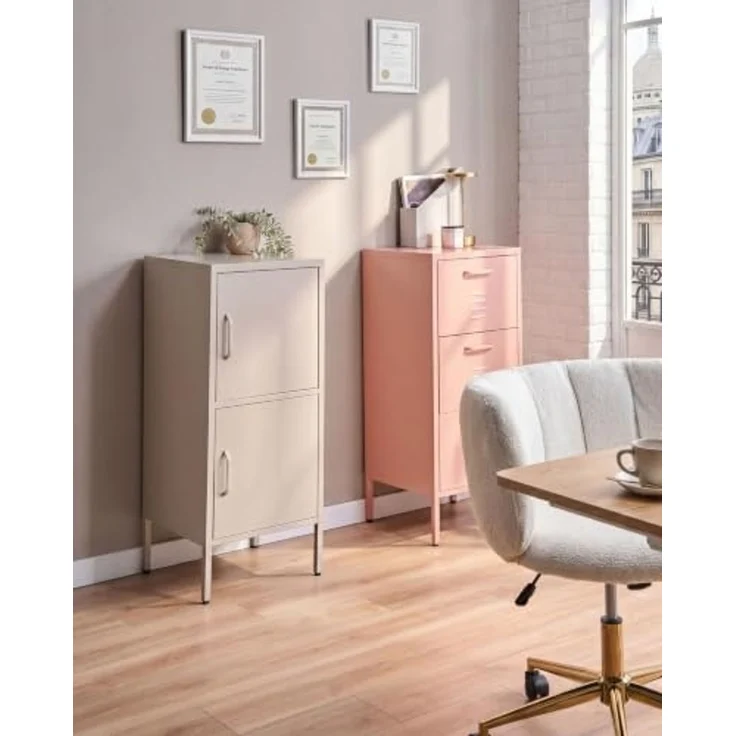 Büroschrank HURON Metall Beige – Bild 2