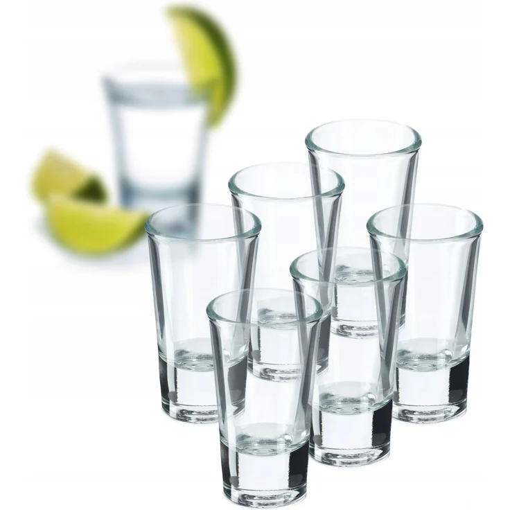 KADAX Wodka Schnapsgläser 25ml Set Gläserset 6tlg – Bild 1