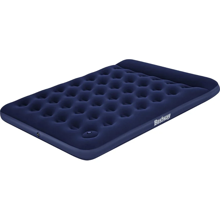 Doppelluftbett mit integrierter Fußpumpe 203 x 152 x 28 cm – Bild 1