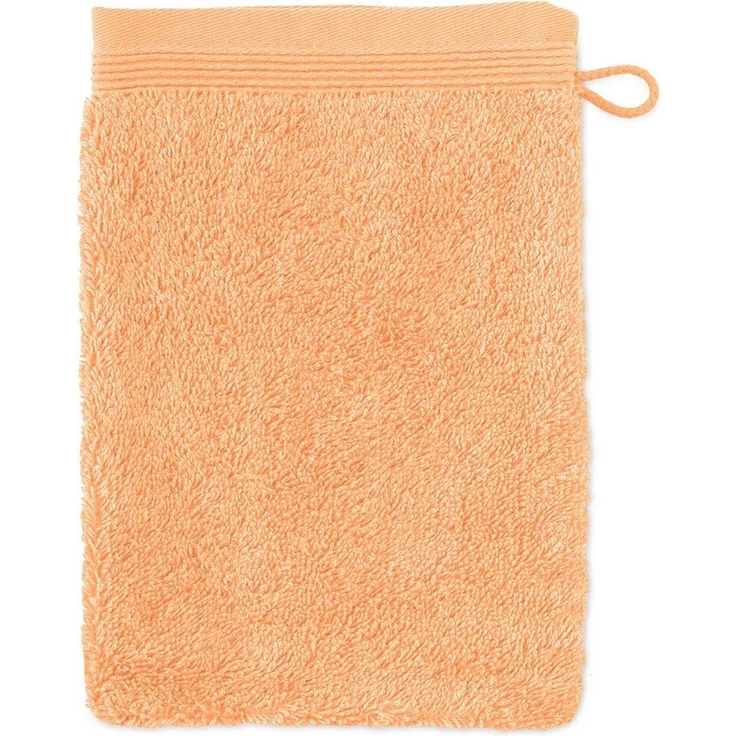 Möve Superwuschel Waschhandschuh 20x15 cm aus 100% Baumwolle, Peach Fuzz – Bild 1