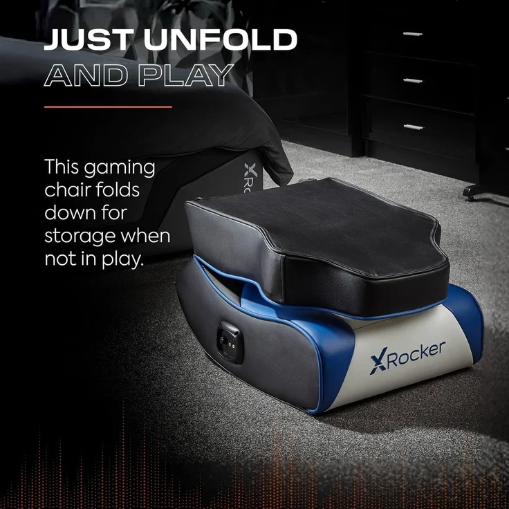 X Rocker 'PS5 Geist 2.0' Gaming Sessel mit 2.0 Audiosystem, Kunstleder, 64 x 75 x 42 cm – Bild 8