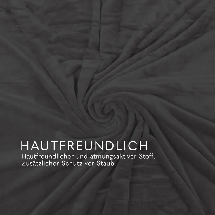 Kuscheldecke Cashmere Touch 200x220cm ( Silber ) Flauschige Wohndecke für Sofa, Couch und Bett, Tagesdecke OEKO-TEX - Sofaüberwurf – Bild 5