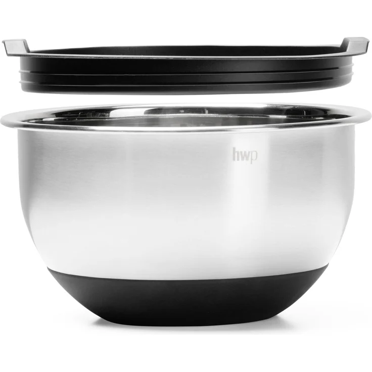 Homeware Vorratsdosen 8-teilig, Edelstahl silber, 50 x 20 x 50 cm, mit Deckel und Einsätzen – Bild 6