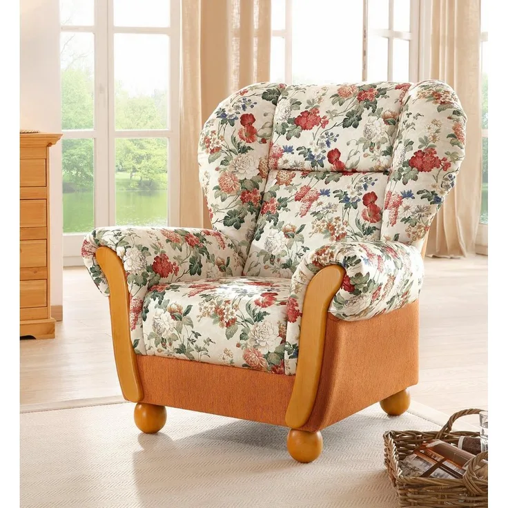 Home affaire Sessel Milano, Ohrensessel, Hochlehnsessel