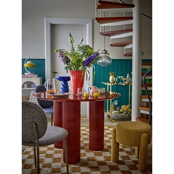 BLOOMINGVILLE Janine Vase Orange Glas