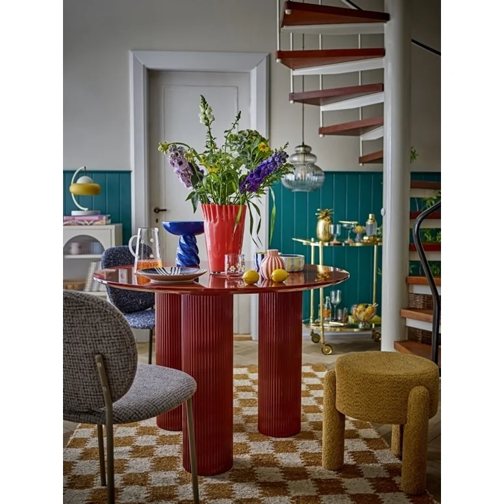 BLOOMINGVILLE Janine Vase Orange Glas