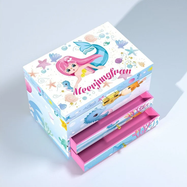 AdelDream Schmuckkasten Musik-Aufbewahrungsbox – Bild 2