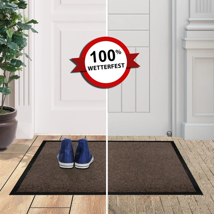 Furni24 Fußmatte - Beige, 60 x 90 cm – Bild 6