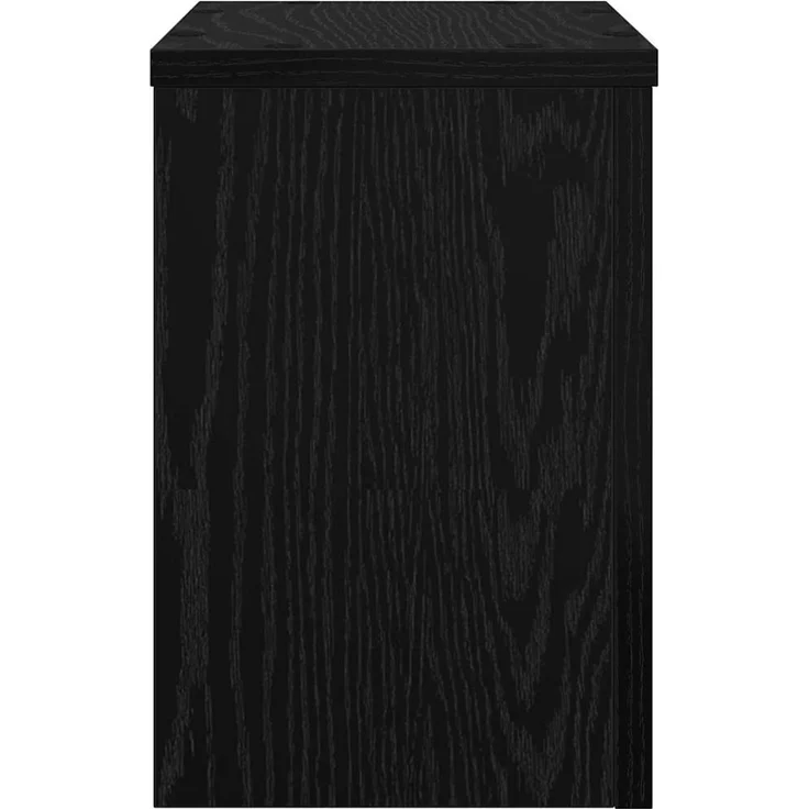 vidaXL Pflanzenständer 2 Stk. Schwarz Eichen-Optik 20 x 20 x 30 cm 869229 – Bild 7