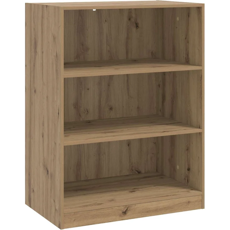 vidaXL Kleiderschrank mit Regal Artisan-Eiche 77 x 48 x 102 cm PB 8010914 – Bild 2