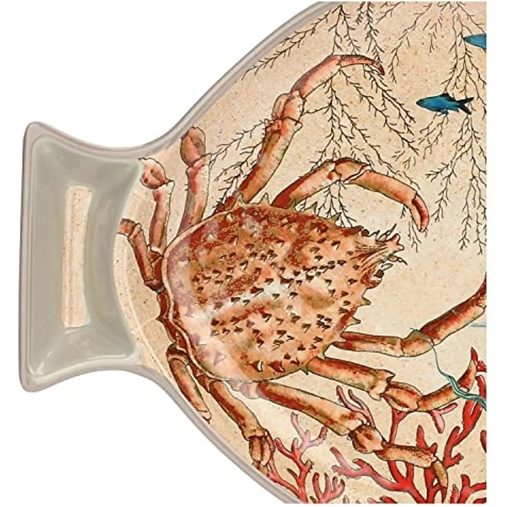 Rose&Tulipani Rose&Tulipani Sea Life 2er Set Teller 33 x 23 cm R133201PEM – Bild 2