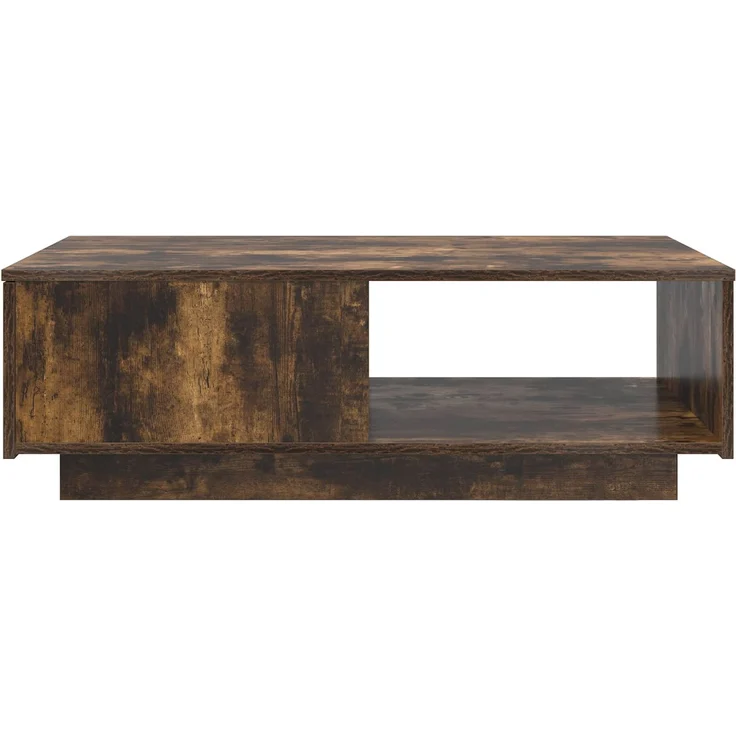 Couchtisch Sofatisch, Geräucherte Eiche 95 x 55 x 31 cm Holzwerkstoff d239e – Bild 6