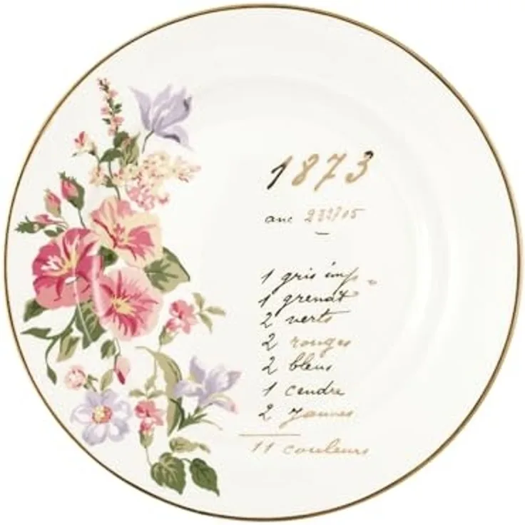 Greengate Jacobe Frühstücksteller white 20,5 cm