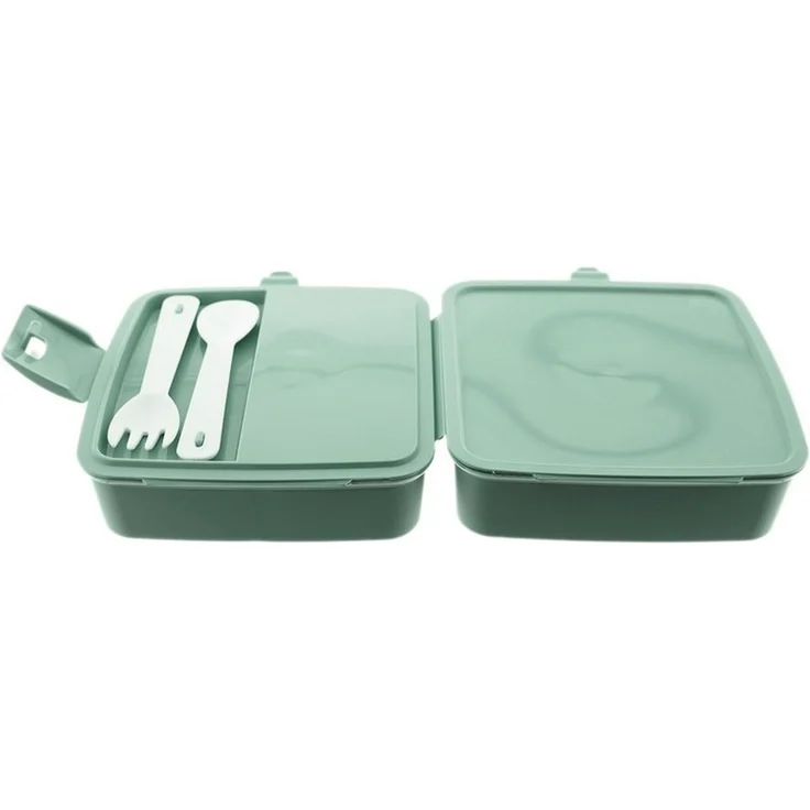 bahama Lunchbox Multi Brot- und Lunch Box mit Besteck, Kunststoff, (1-tlg), mit Besteck – Bild 2