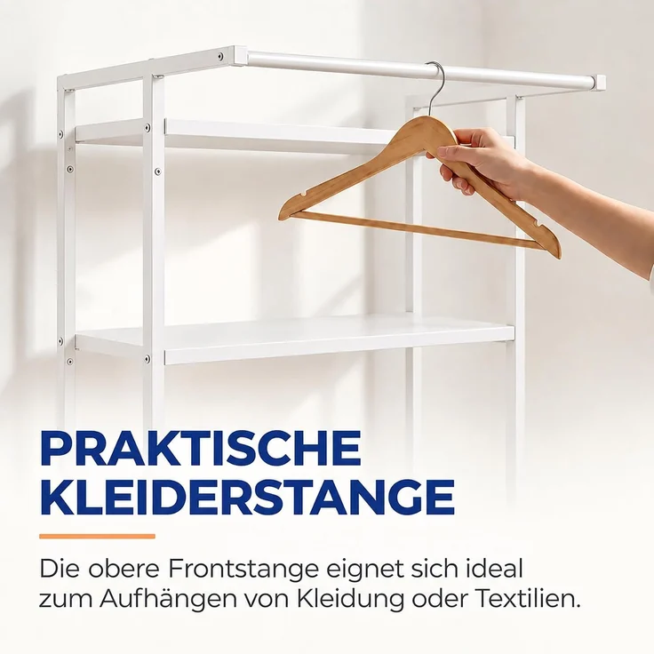 Relaxdays Waschmaschinenregal 3 Ablagen – Bild 8