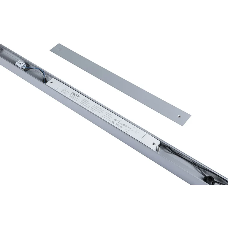Paulmann Einspeisung für Lichtleiste Linion Power Channel 17 W Aluminium chrom-matt warmweiß – Bild 6