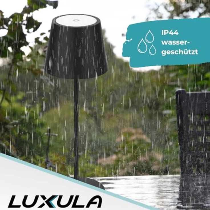 LUXULA LED-Akku-Tischleuchte LX700160, 3W, 200lm, Dimm- und CCT-Funktion – Bild 5