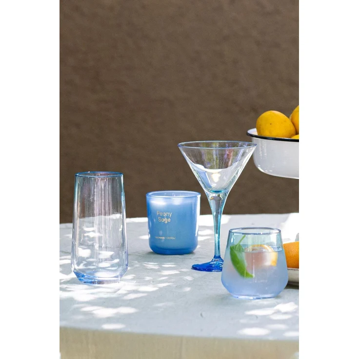 Hermia Concept 'Marsilya 470' Gläser-Set (4-teilig), Blau / Türkis, 7,8 x 7,8 x 14,8 cm, 470 ml – Bild 2