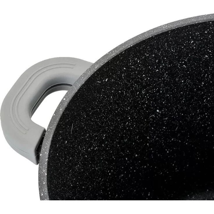 6-tlg Kochtopfset mit Deckel ø36cm/ø40cm/ø44cm - geeignet für alle Herdarten – Bild 3