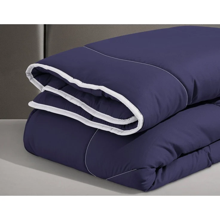 OTTO home Microfaserbettdecke Microlux, 100% Polyester, Bettdecke 135x200 cm bis 240x220cm, Füllung: Feuchtigkeitsregulierende 3D Klimafaser (Polyester), Bezug: Microfaser-Feinbatist, fest versteppter Bezug - keine Bettwäsche nötig, Sommer, Winter – Bild 4