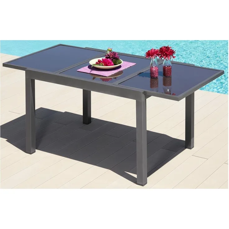 MERXX Gartentisch Amalfi, je nach Variante auf 180-240cm ausziehbar
