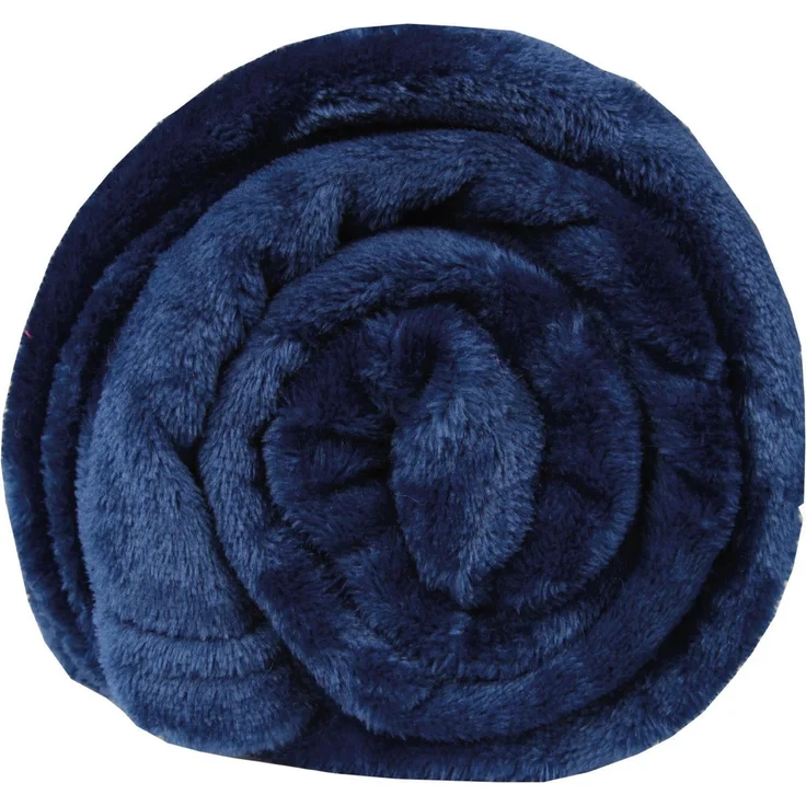 Kuscheldecke "Celina" Blau 80x120 cm – Bild 9