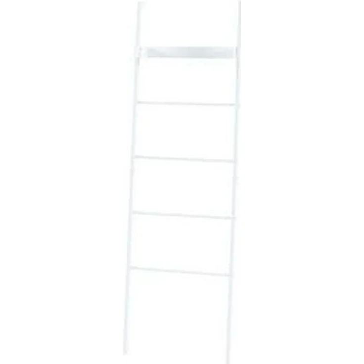 Leiterregal Øksnes 160x50x27,5 cm Weiß [en. casa] – Bild 6