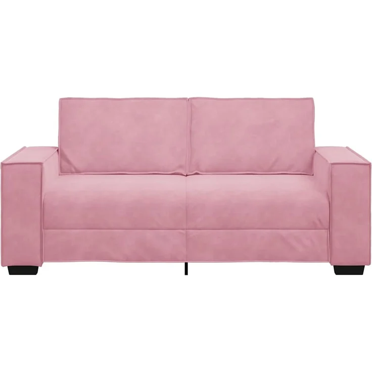 vidaXL 2-Sitzer-Sofa Rosa 180x78x84 cm Samt 4105023 – Bild 3