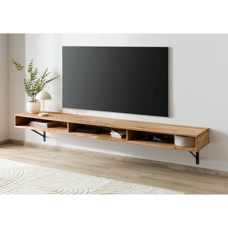 Lowboard Wildeiche 180x43x17 natur geölt WIEN #217 – Bild 3