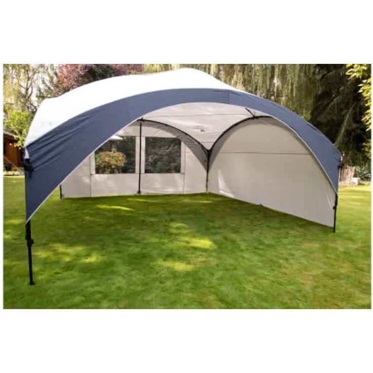 Coleman Seitenwand für Fast Pitch Shelter XL, grau, UV-geschützt, wasserfest und feuerhemmend, 4,5 x 1,9 m – Bild 2