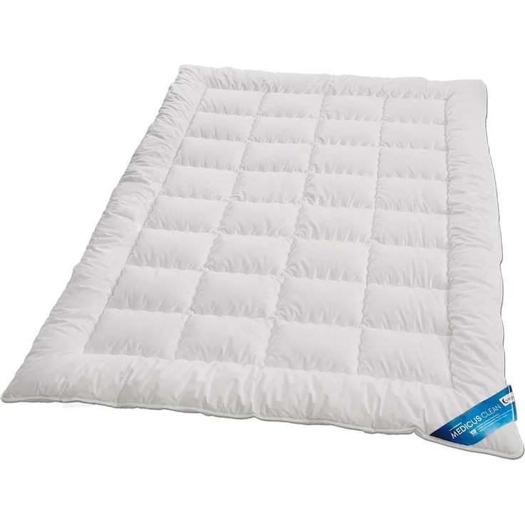Schlafmond Einziehdecke Schlafmond Medicus Clean Winterdecke 135x200 cm, Bezug: 100% Baumwolle