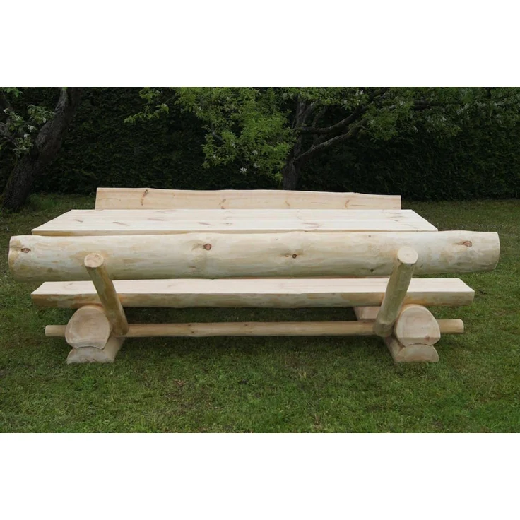 Luxus Premium Holzgarnitur Holz Massivholz Gartenmöbel Gartengarnitur 8 Pers. – Bild 6